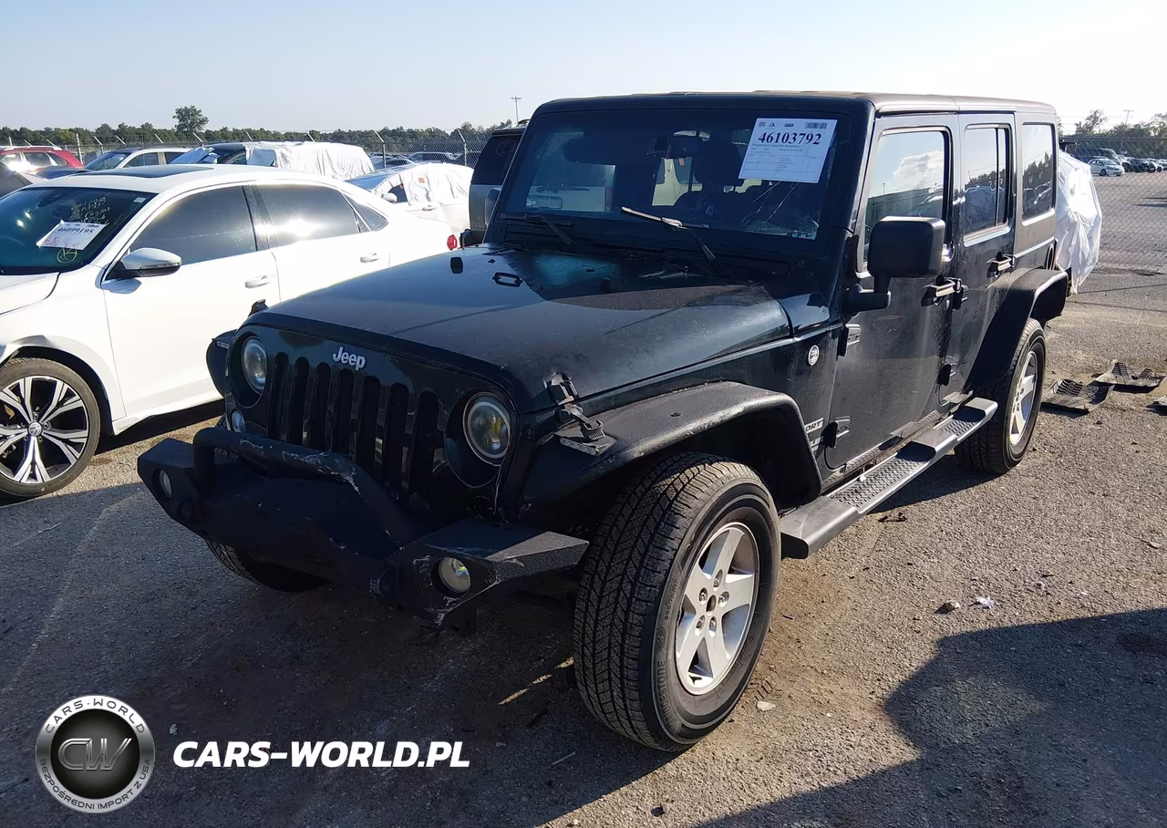 2016 Jeep Wrangler Unlimited Sport VIN:1C4BJWDG5GL303901 - 2