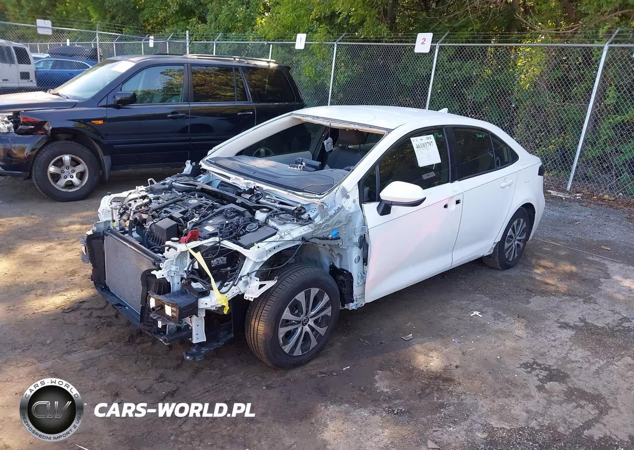 2022 Toyota Corolla Hybrid Le VIN:JTDEAMDE9NJ037081 - 2