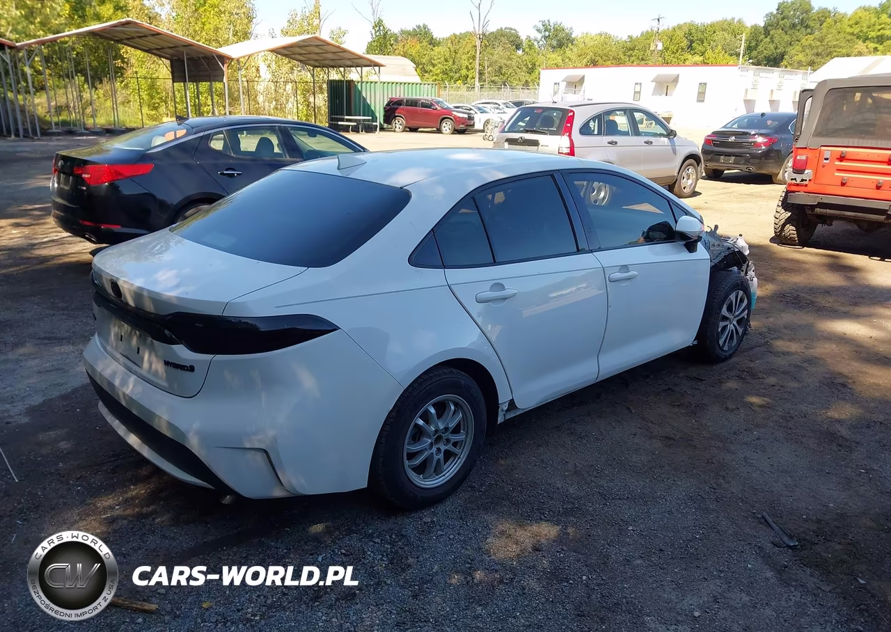 2022 Toyota Corolla Hybrid Le VIN:JTDEAMDE9NJ037081 - 4
