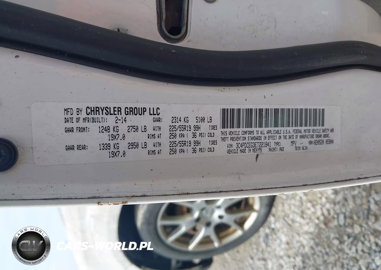 2014 Dodge Journey R-T VIN:3C4PDCEG3ET221841 - 9
