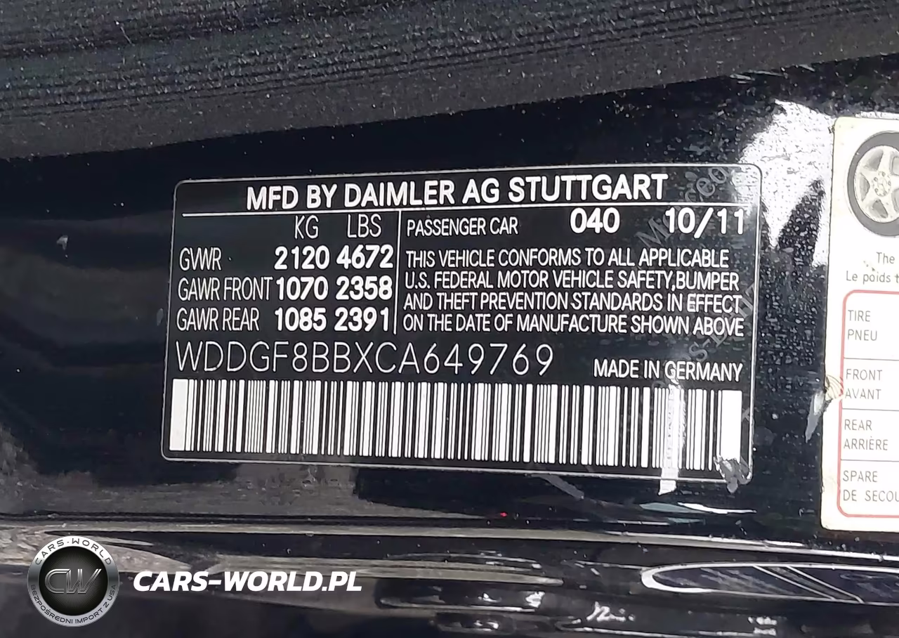 2012 Mercedes-Benz C 300 Sport 4Matic VIN:WDDGF8BBXCA649769 - 9