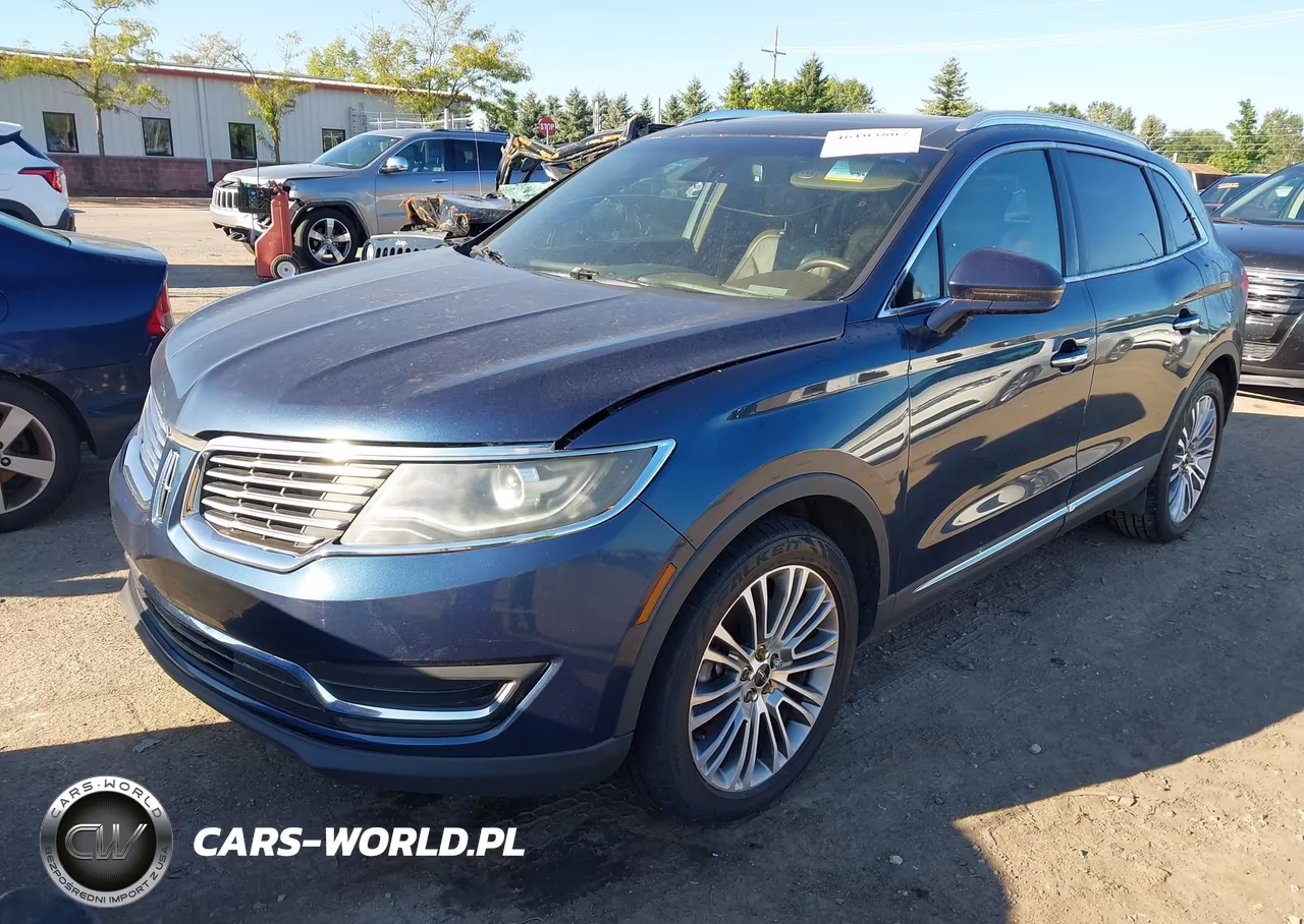 2017 Lincoln Mkx Reserve VIN:2LMPJ8LR4HBL32909 - 2