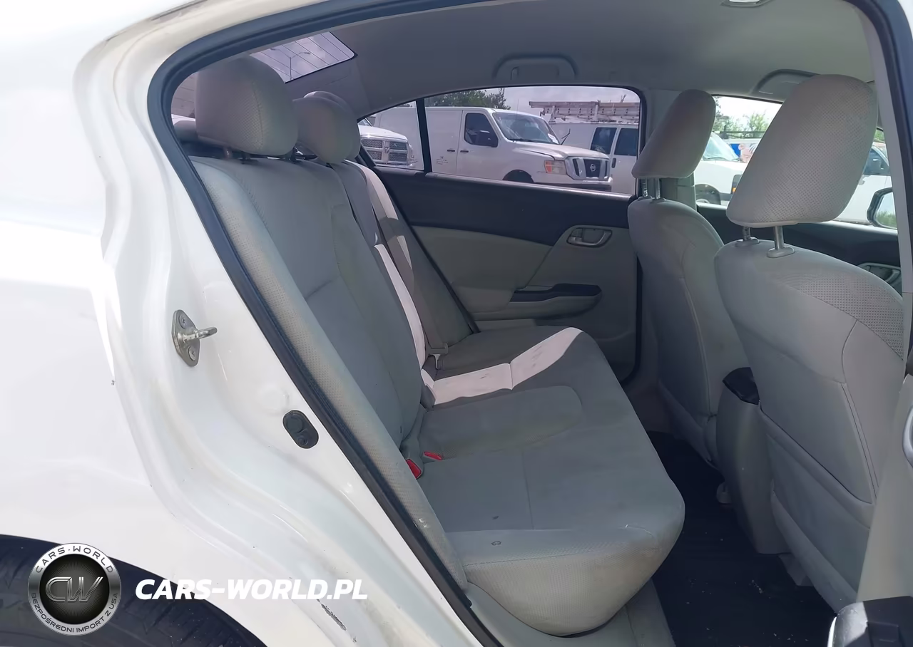 2012 Honda Civic Lx VIN:19XFB2F54CE058563 - 8