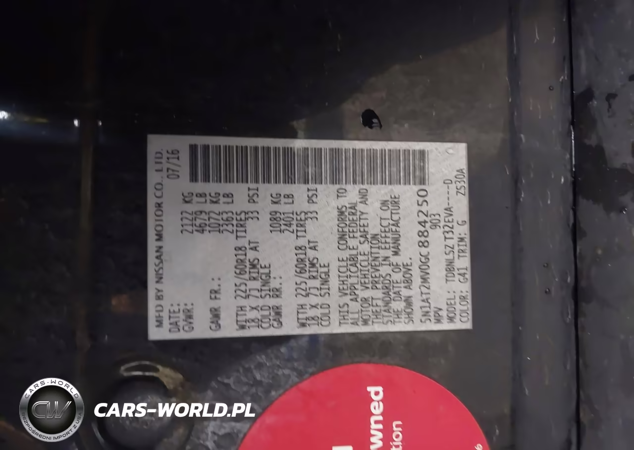 2016 Nissan Rogue Sl VIN:5N1AT2MV0GC884250 - 9