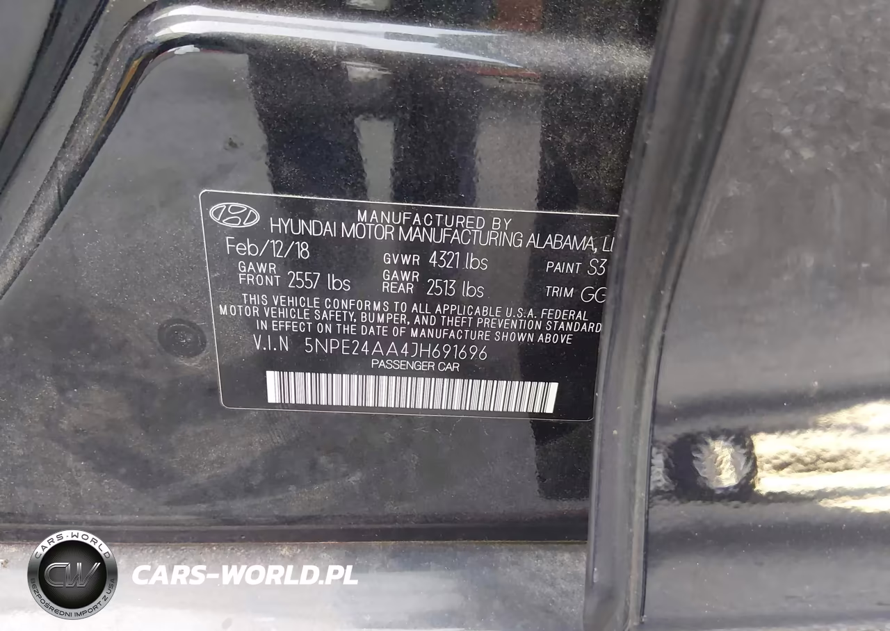 2018 Hyundai Sonata Eco VIN:5NPE24AA4JH691696 - 9