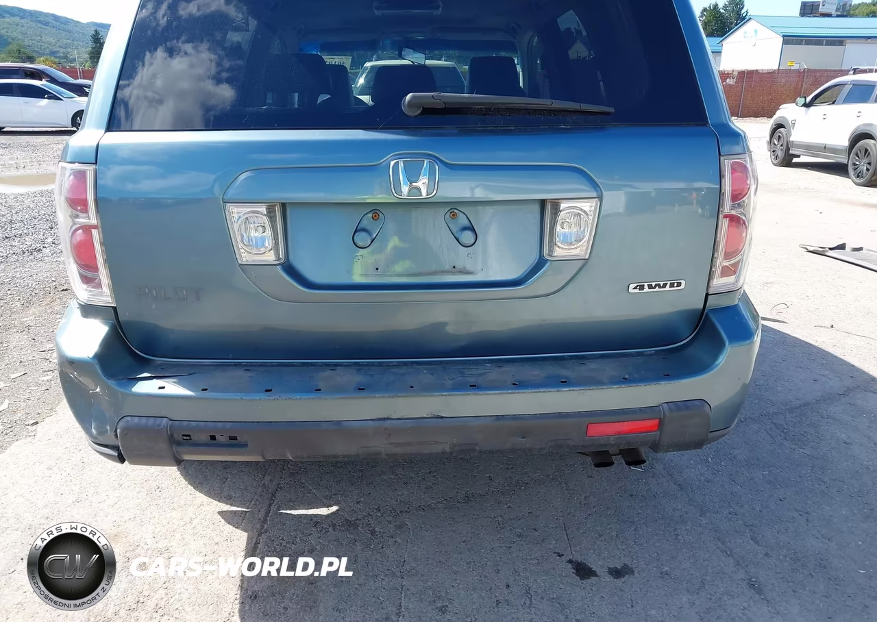 2007 Honda Pilot Ex-L VIN:5FNYF18627B021556 - 6
