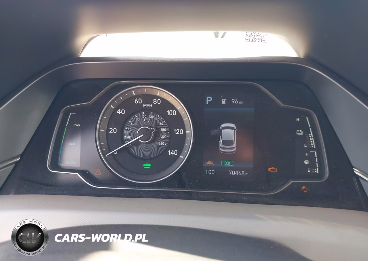 2020 Hyundai Ioniq Hybrid Blue VIN:KMHC65LC9LU219837 - 7