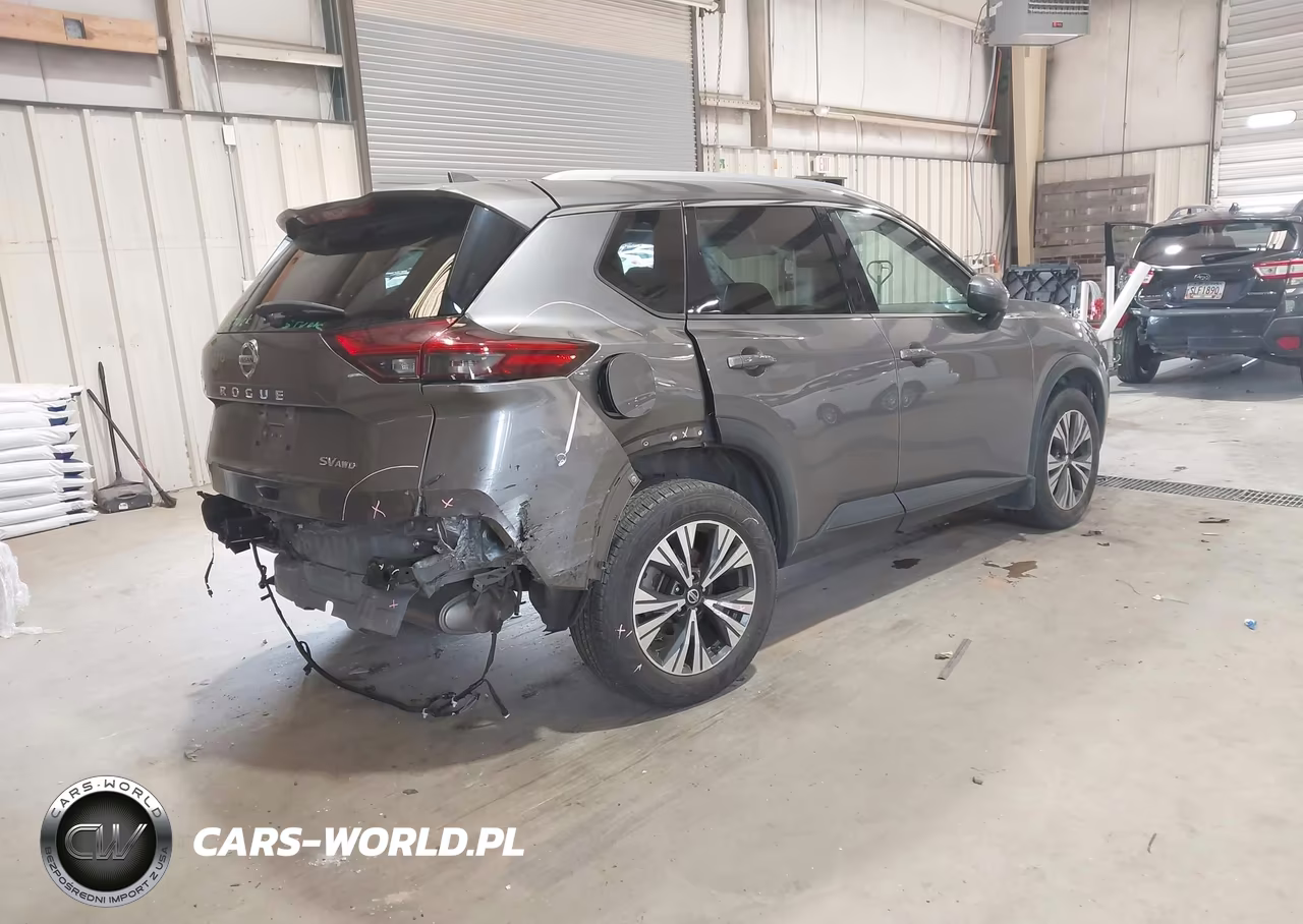 2021 Nissan Rogue Sv Intelligent Awd VIN:JN8AT3BB3MW231929 - 4