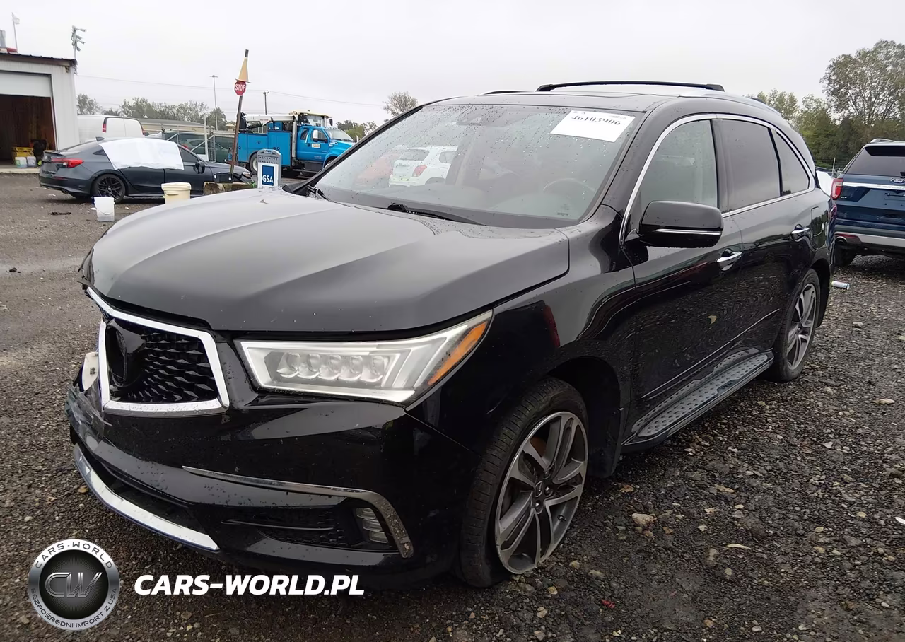2017 Acura Mdx Advance Entertainment Pkgs VIN:5FRYD4H94HB000662 - 2