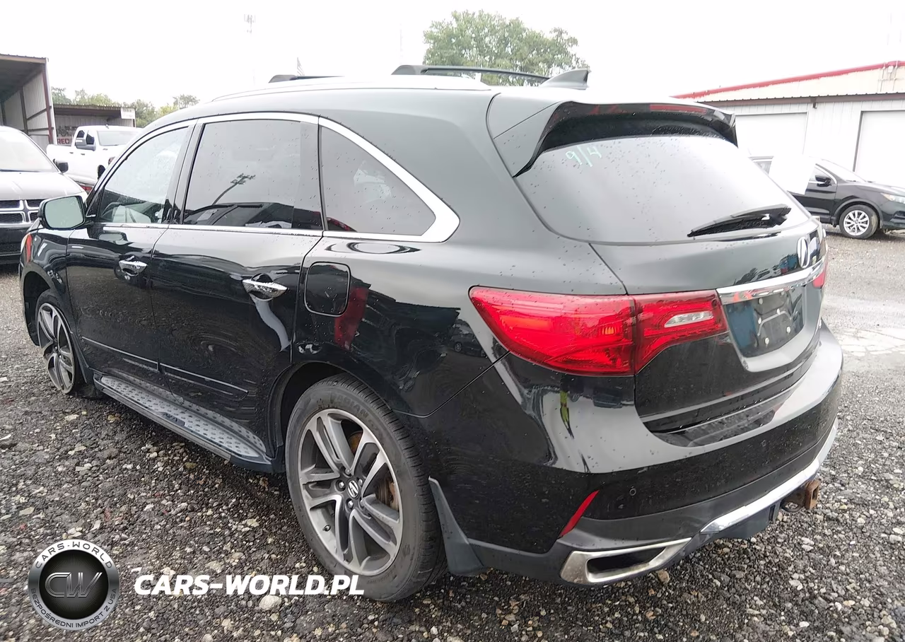 2017 Acura Mdx Advance Entertainment Pkgs VIN:5FRYD4H94HB000662 - 3