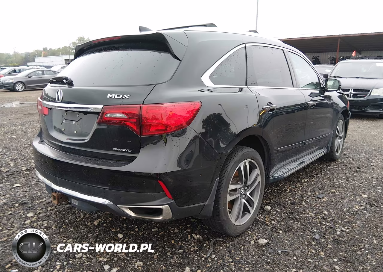 2017 Acura Mdx Advance Entertainment Pkgs VIN:5FRYD4H94HB000662 - 4