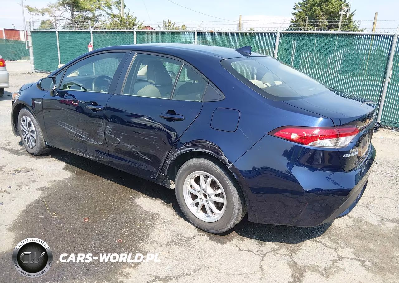 2021 Toyota Corolla Hybrid Le VIN:JTDEAMDEXMJ032003 - 3