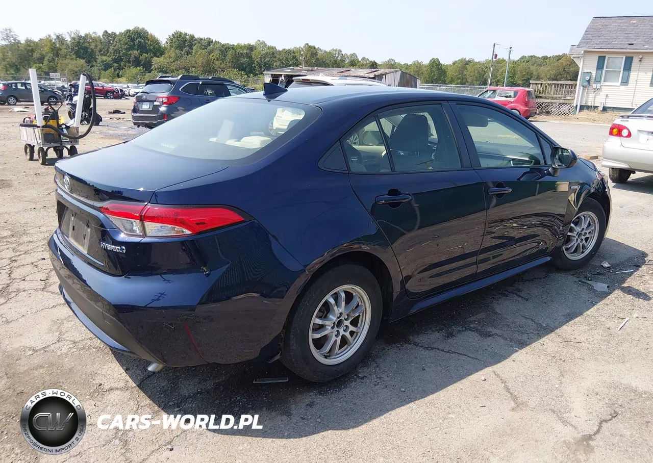 2021 Toyota Corolla Hybrid Le VIN:JTDEAMDEXMJ032003 - 4