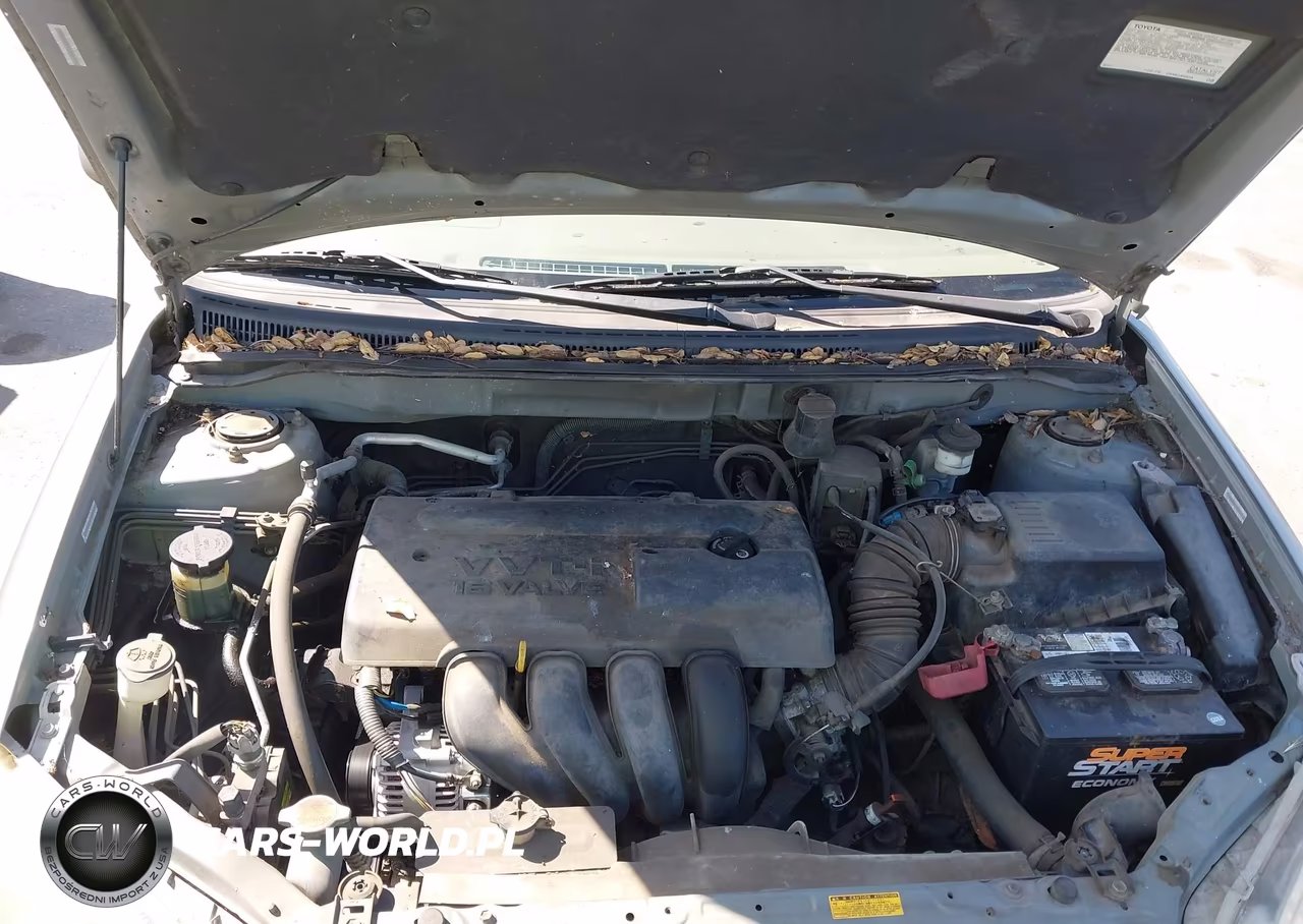 2004 Toyota Corolla Le VIN:1NXBR38E34Z296190 - 10