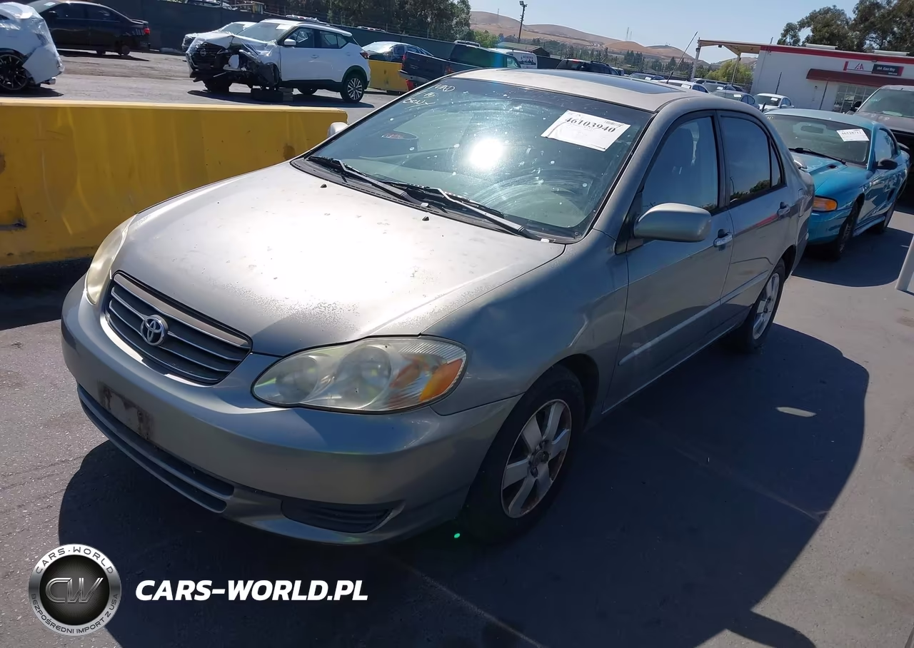 2004 Toyota Corolla Le VIN:1NXBR38E34Z296190 - 2