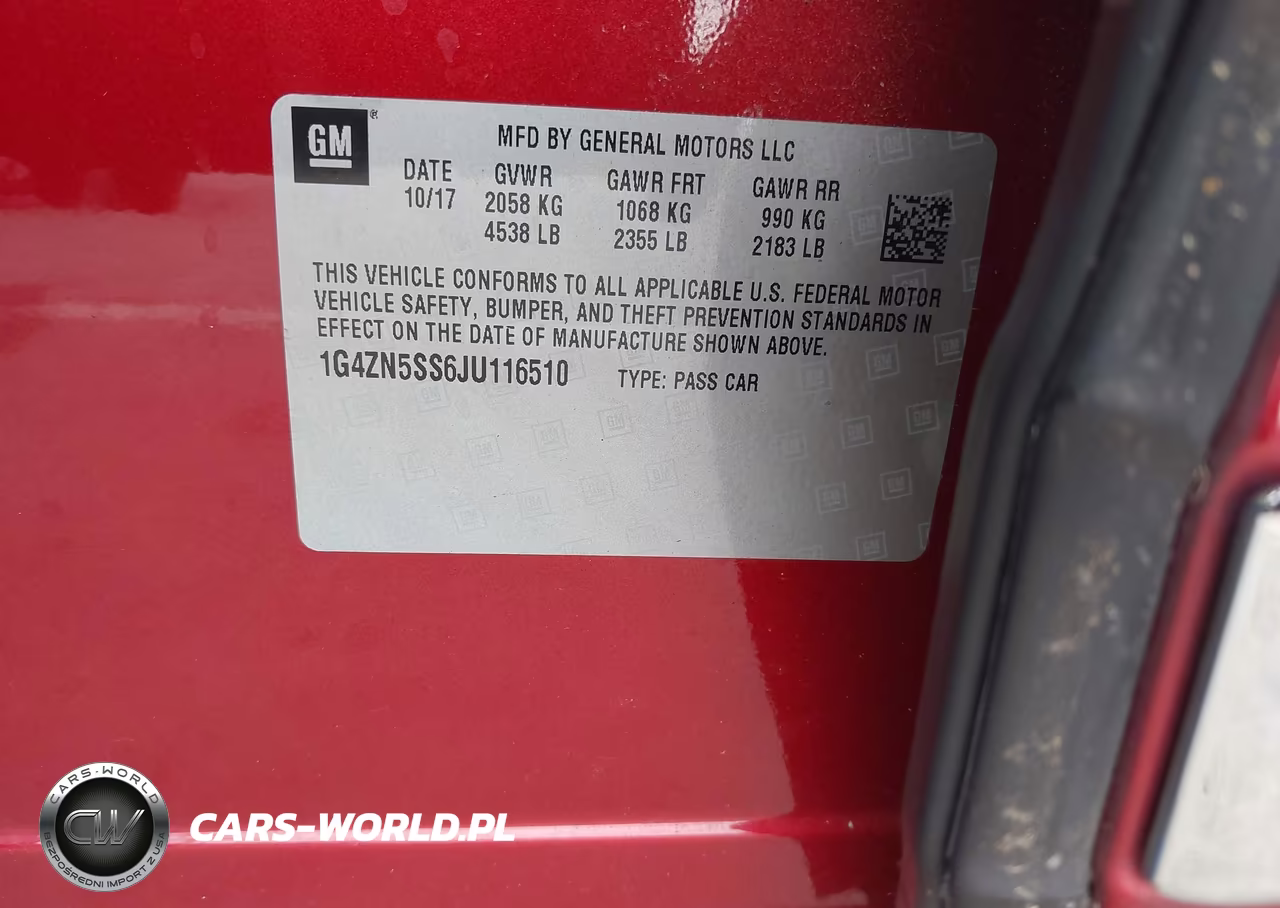 2018 Buick Lacrosse Preferred VIN:1G4ZN5SS6JU116510 - 9