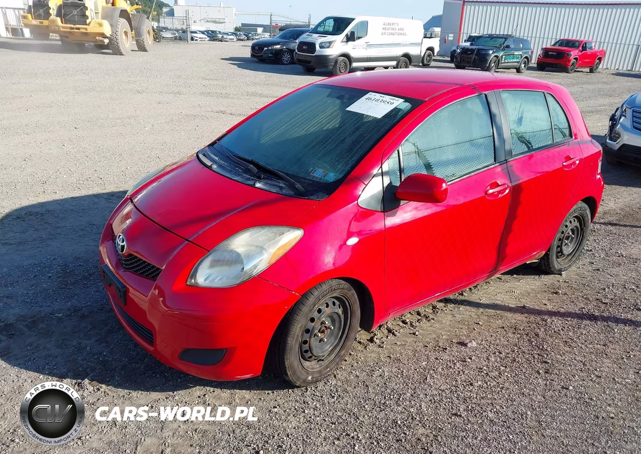 2011 Toyota Yaris VIN:JTDKT4K39B5334872 - 2