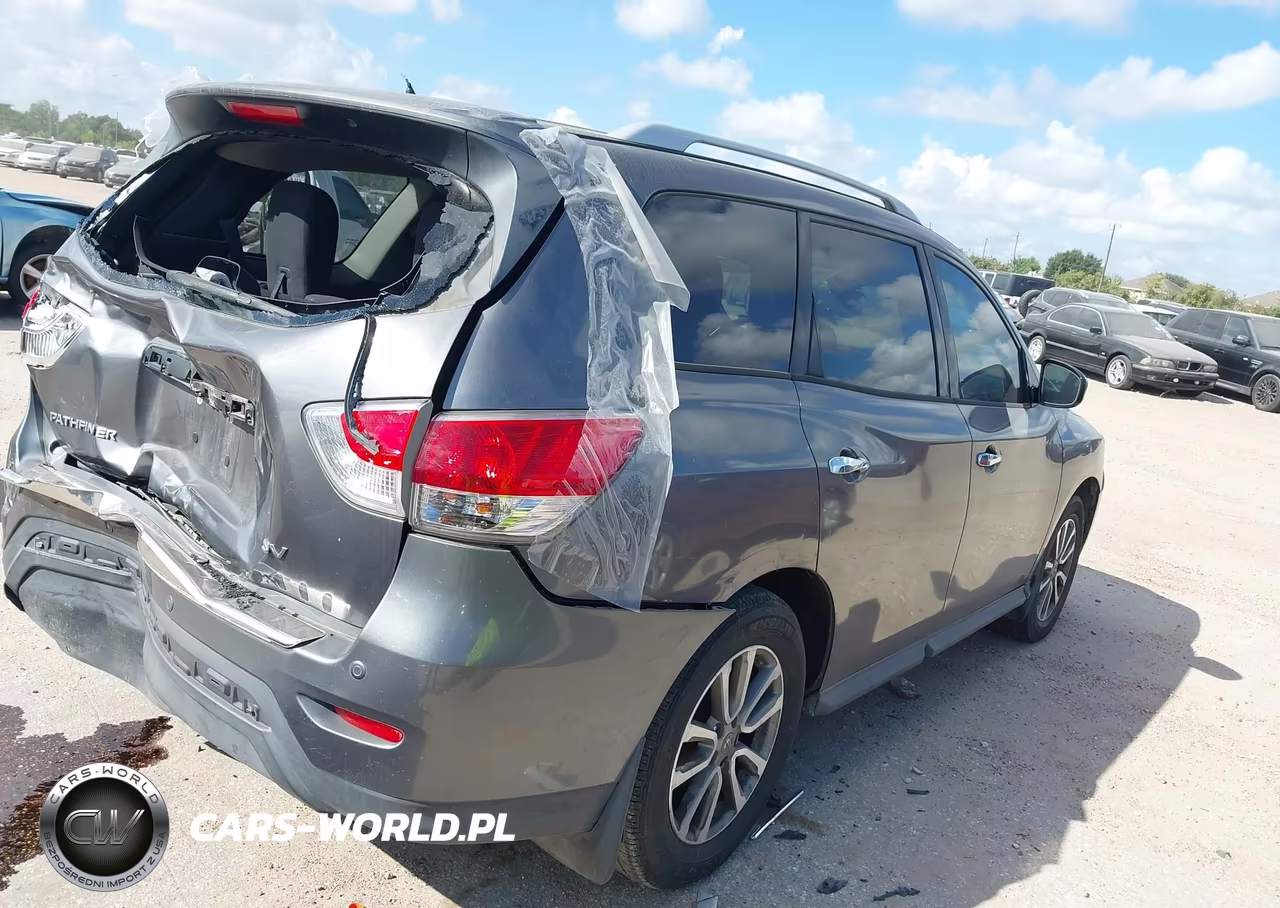 2015 Nissan Pathfinder Sv VIN:5N1AR2MN0FC605487 - 4