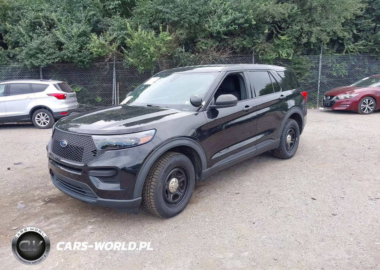 2021 Ford Police Interceptor Utility VIN:1FM5K8AWXMNA07348 - 2