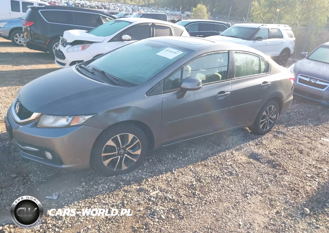 2013 Honda Civic Ex VIN:19XFB2F8XDE057798 - 2