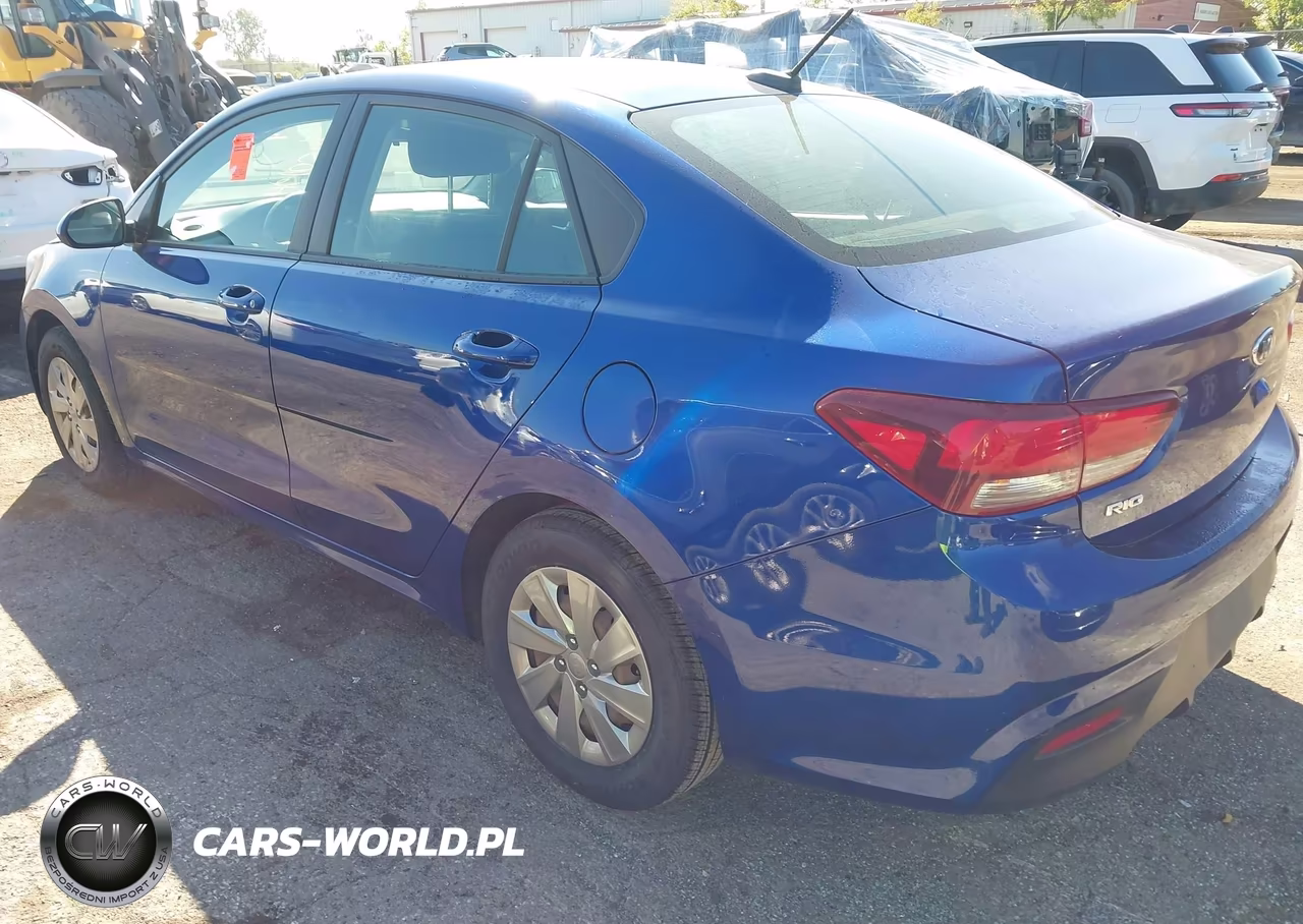 2020 Kia Rio S VIN:3KPA24AD5LE328775 - 3