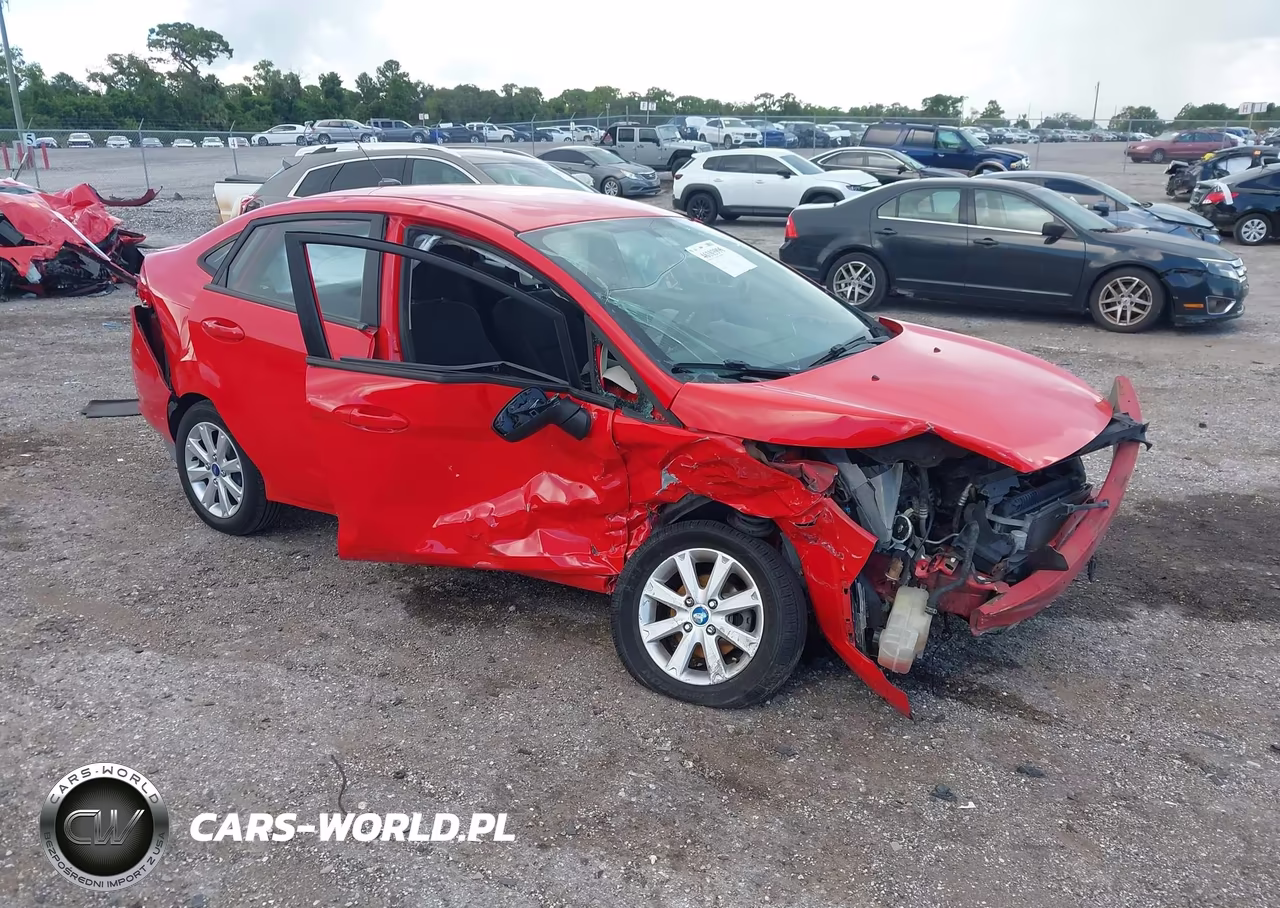 2012 Ford Fiesta Se VIN:3FADP4BJ9CM173193 - 1