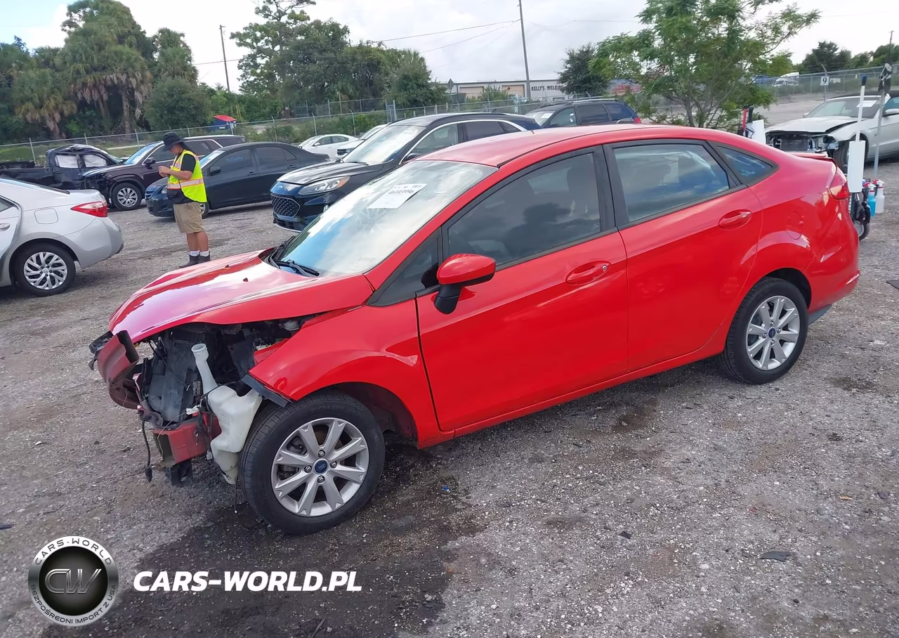 2012 Ford Fiesta Se VIN:3FADP4BJ9CM173193 - 2