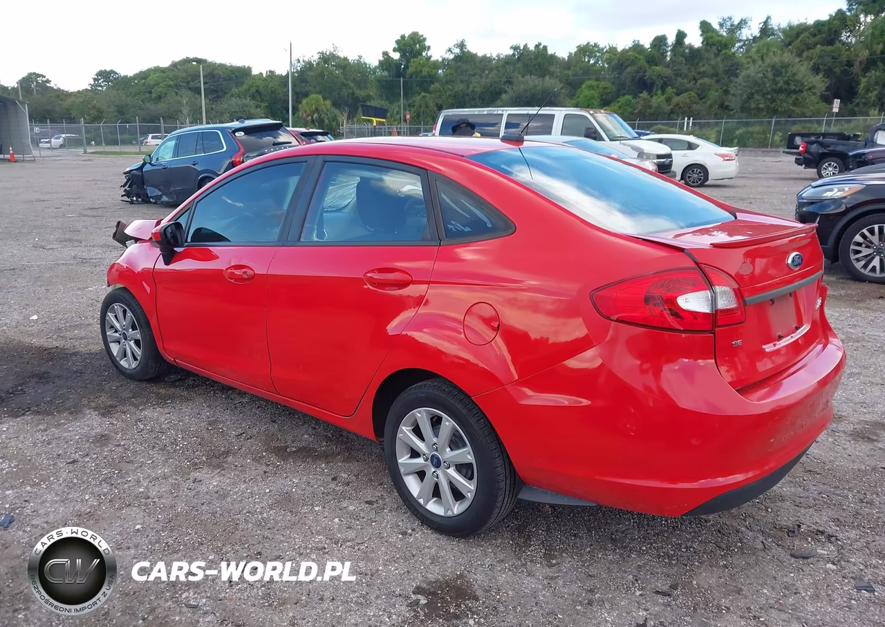 2012 Ford Fiesta Se VIN:3FADP4BJ9CM173193 - 3