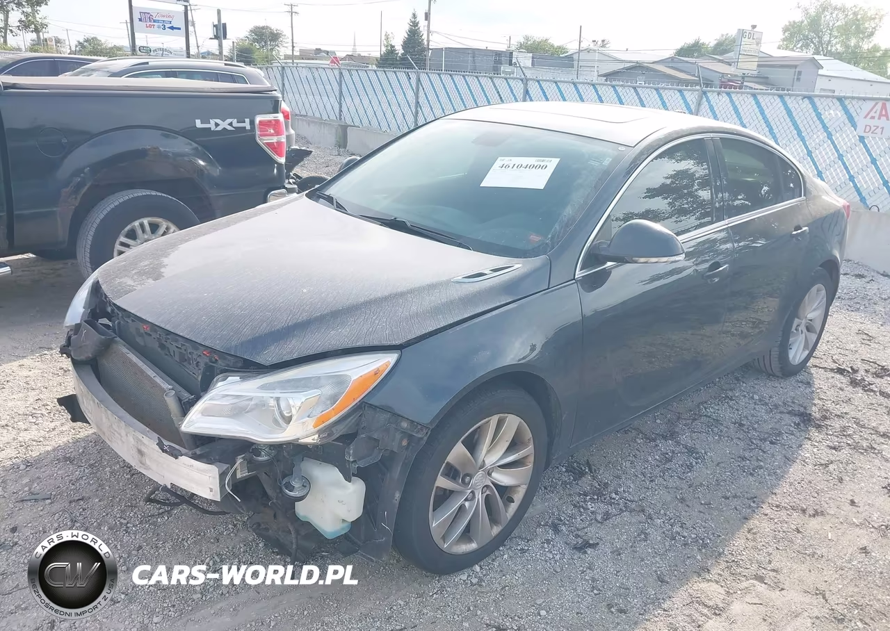 2015 Buick Regal Turbo VIN:2G4GK5EX0F9298474 - 2