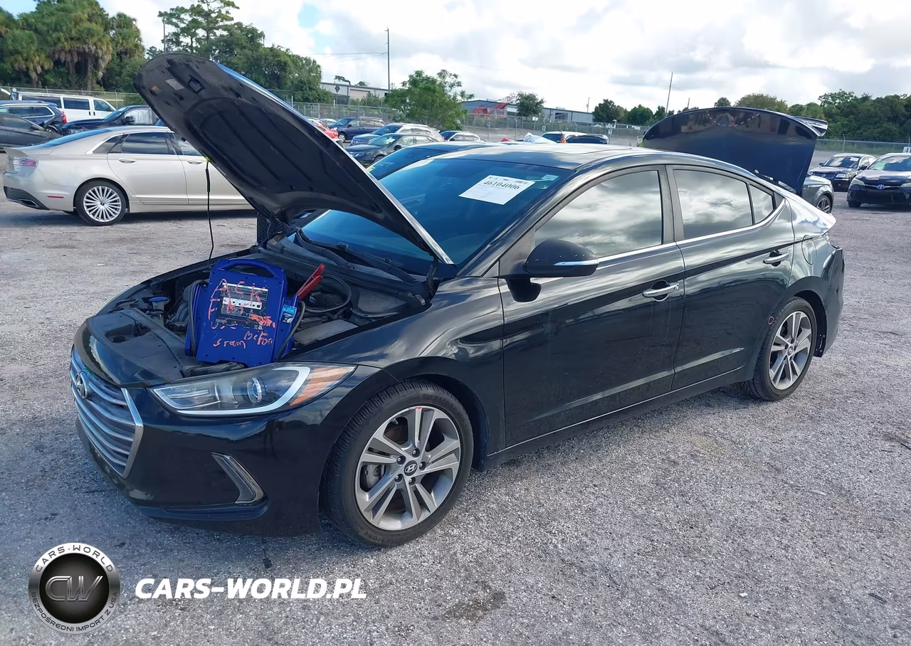 2017 Hyundai Elantra Limited VIN:KMHD84LFXHU176233 - 2