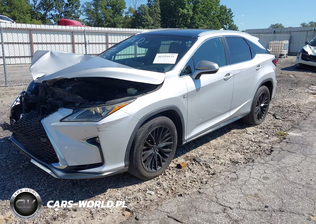 2016 Lexus Rx 350 F Sport VIN:2T2BZMCA7GC027556 - 2
