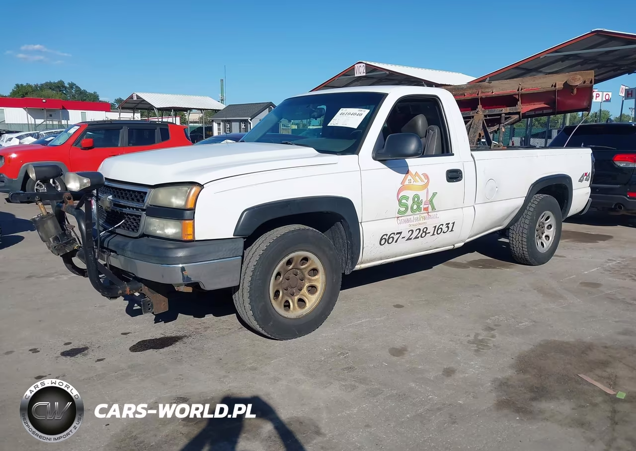 2006 Chevrolet Silverado 1500 Work Truck VIN:1GCEK14V56E276147 - 2