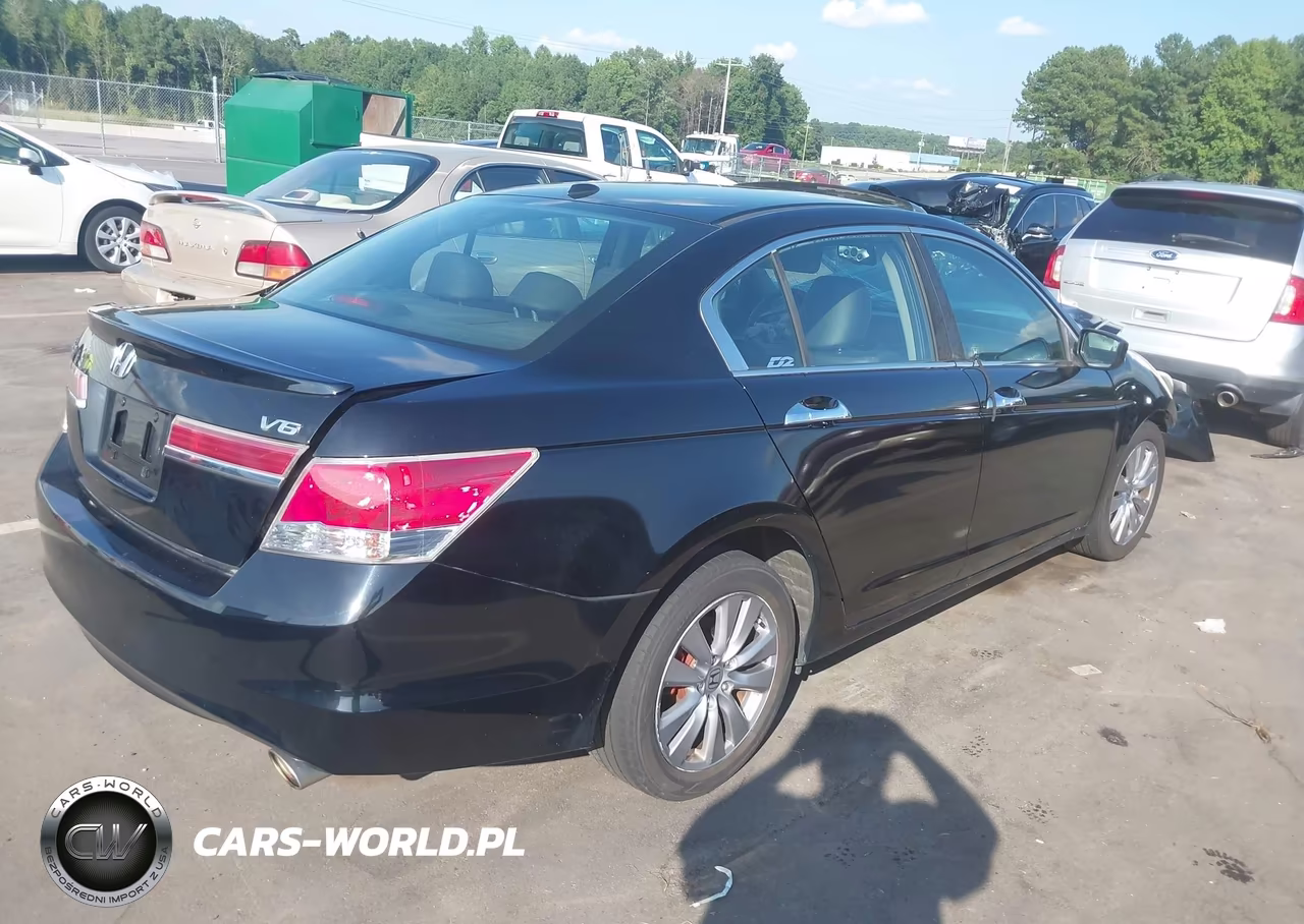 2012 Honda Accord 3.5 Ex-L VIN:1HGCP3F84CA028620 - 4
