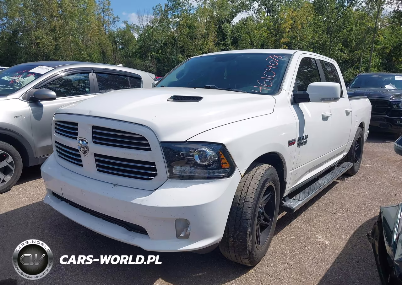 2017 Ram 1500 Sport VIN:1C6RR7MT2HS617076 - 2