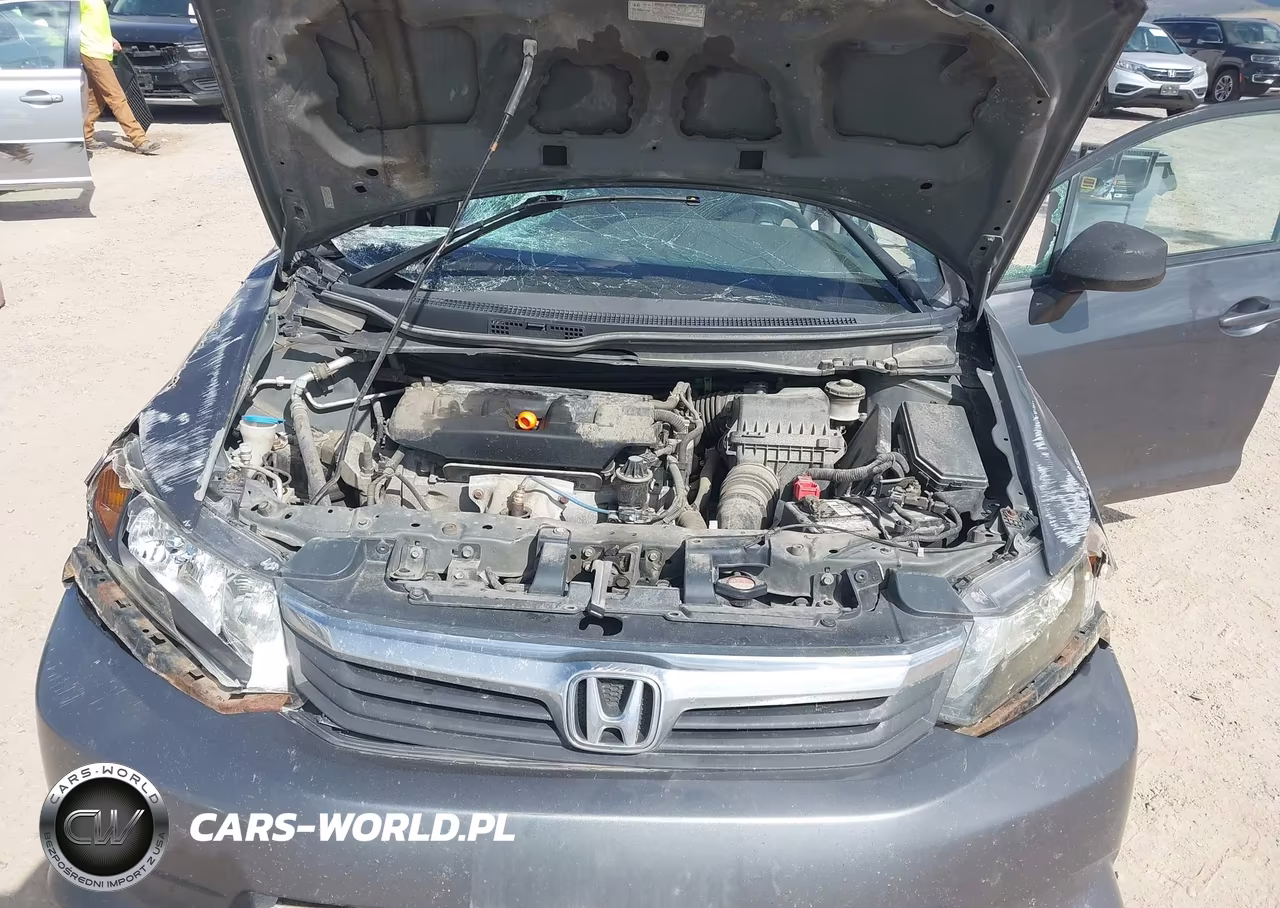 2012 Honda Civic Lx VIN:2HGFB2F53CH312026 - 10