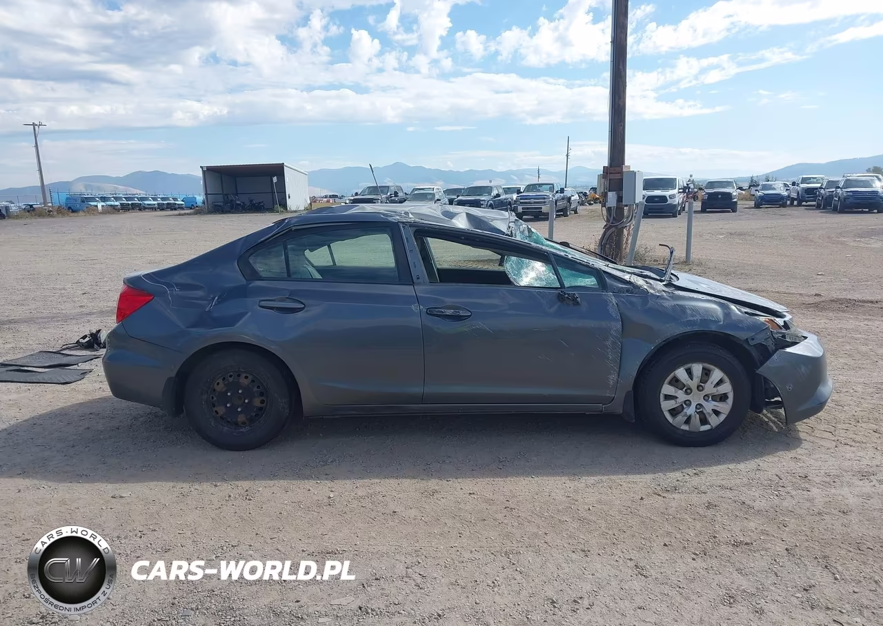 2012 Honda Civic Lx VIN:2HGFB2F53CH312026 - 14