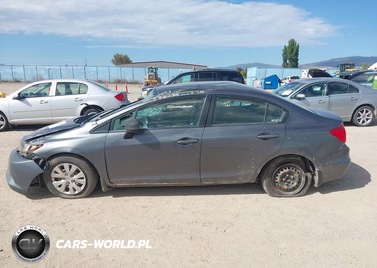 2012 Honda Civic Lx VIN:2HGFB2F53CH312026 - 15