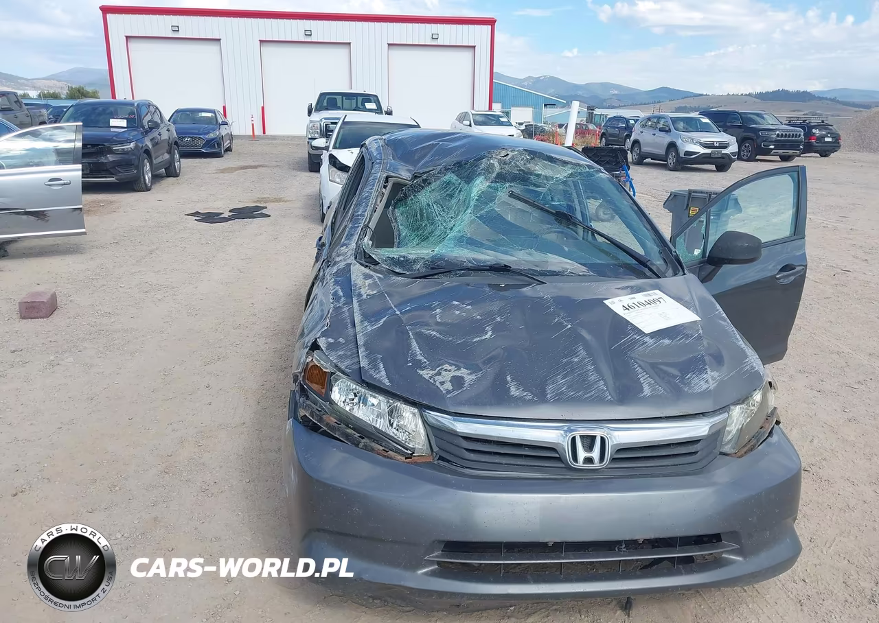 2012 Honda Civic Lx VIN:2HGFB2F53CH312026 - 6