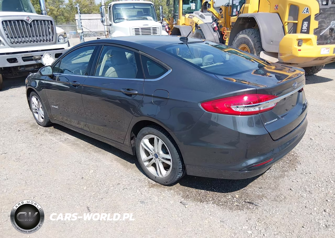 2018 Ford Fusion Hybrid S VIN:3FA6P0UU2JR271345 - 3
