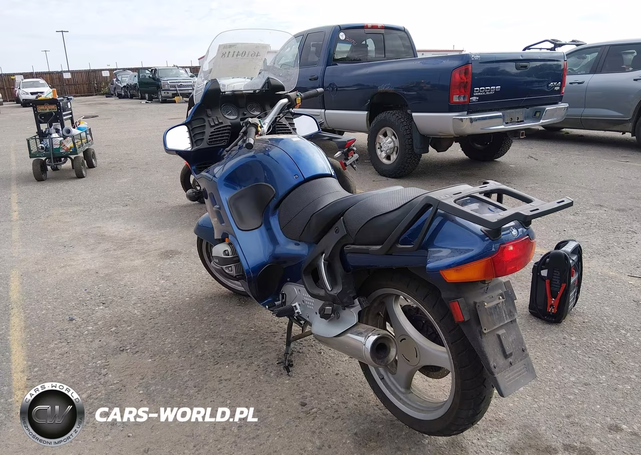 1996 BMW R1100 Rt-Rtl VIN:WB1041809T0440833 - 3