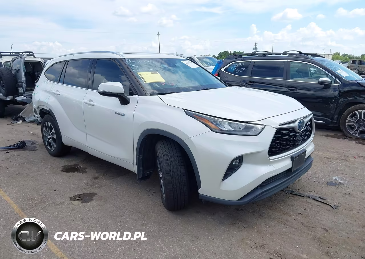 2020 Toyota Highlander Hybrid Xle VIN:5TDGARAHXLS502715 - 1