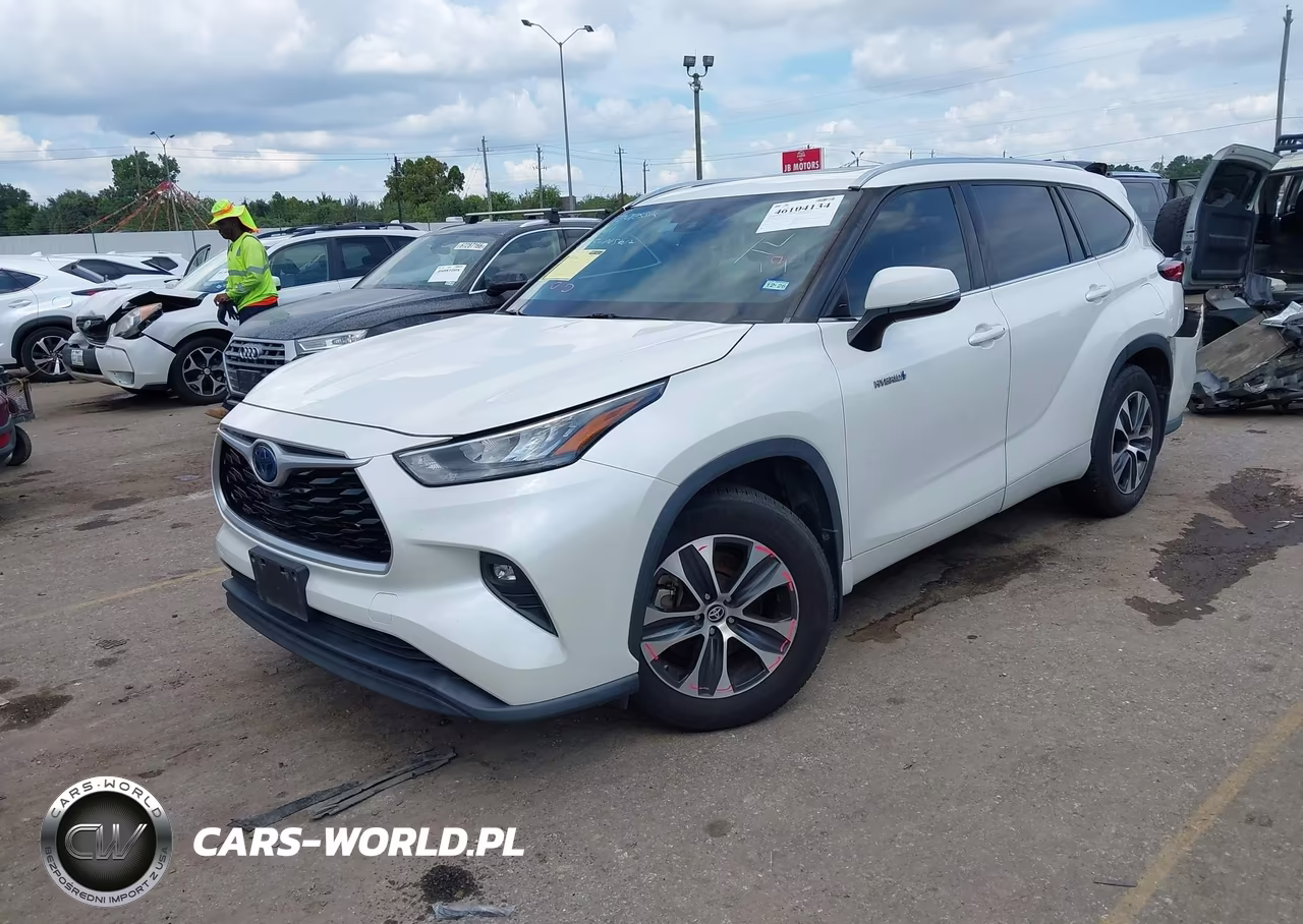 2020 Toyota Highlander Hybrid Xle VIN:5TDGARAHXLS502715 - 2