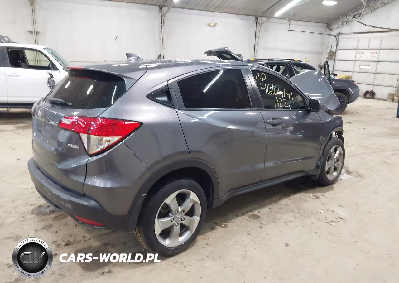 2022 Honda Hr-V Awd Lx VIN:3CZRU6H34NM768673 - 4