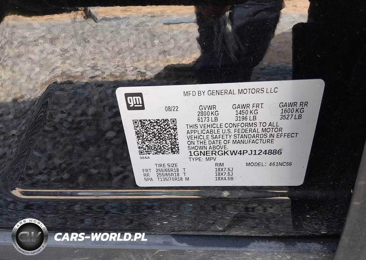 2023 Chevrolet Traverse Fwd Lt Cloth VIN:1GNERGKW4PJ124886 - 9