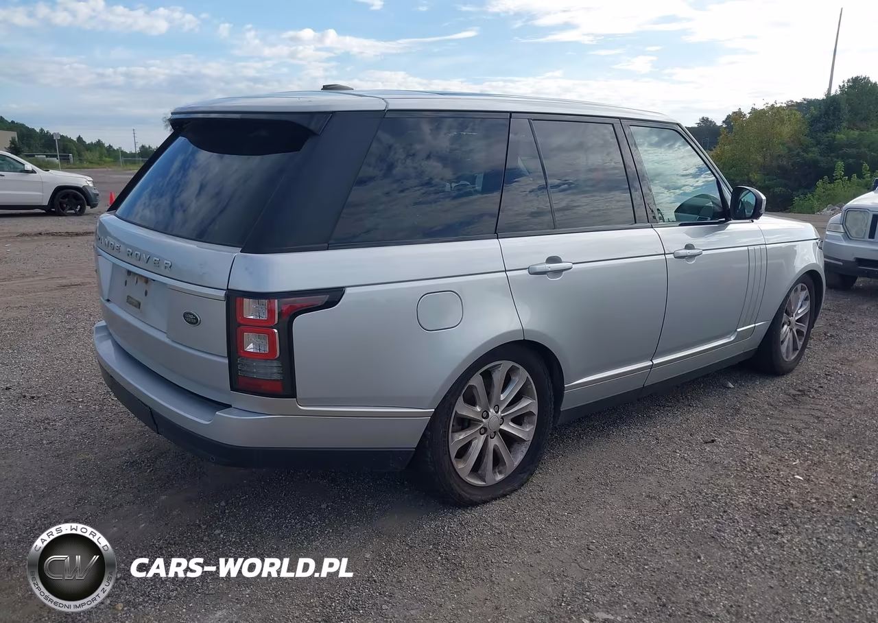 2015 Land Rover Range Rover 3.0L V6 Supercharged Hse VIN:SALGS2VF4FA206483 - 4