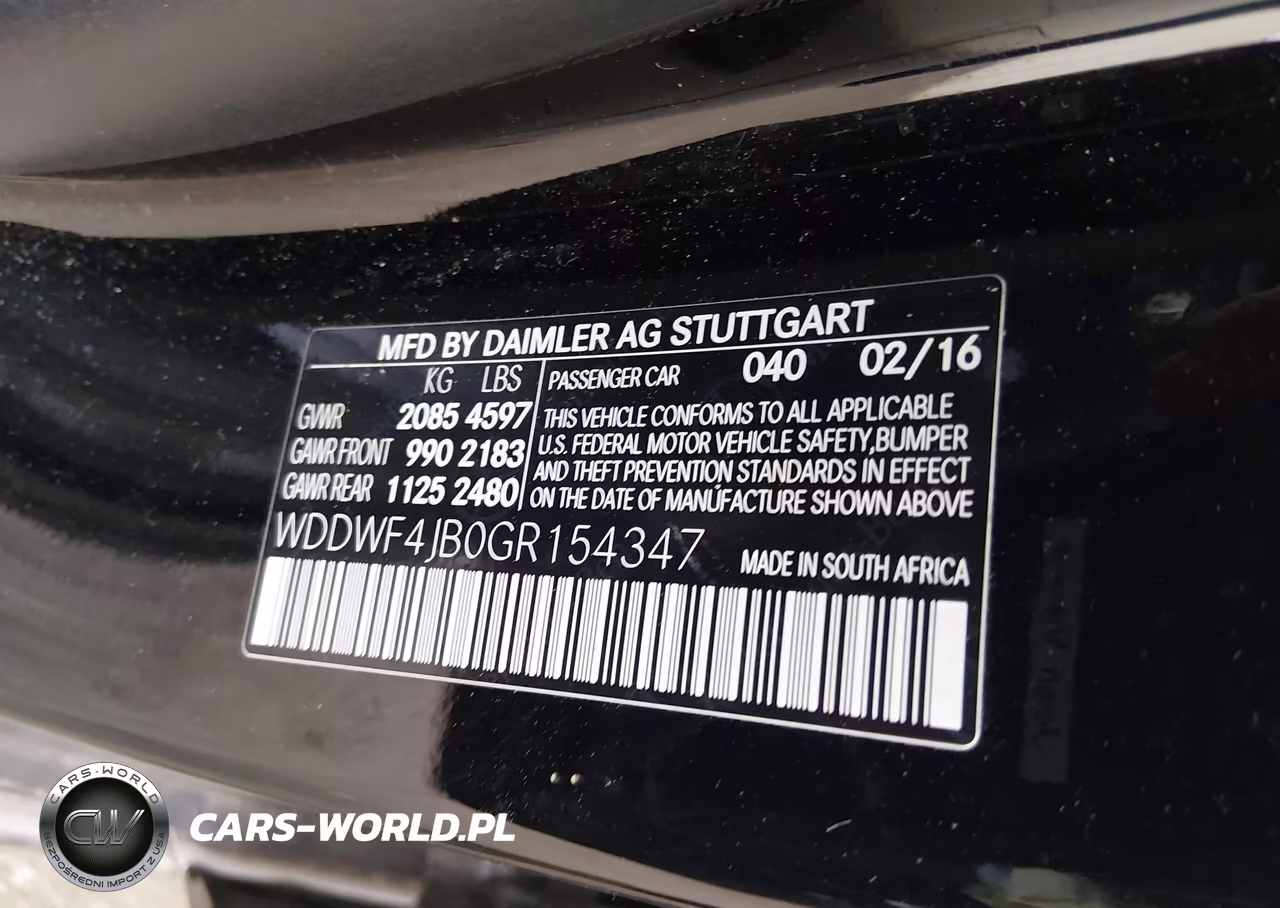 2016 Mercedes-Benz C 300 Luxury VIN:WDDWF4JB0GR154347 - 9