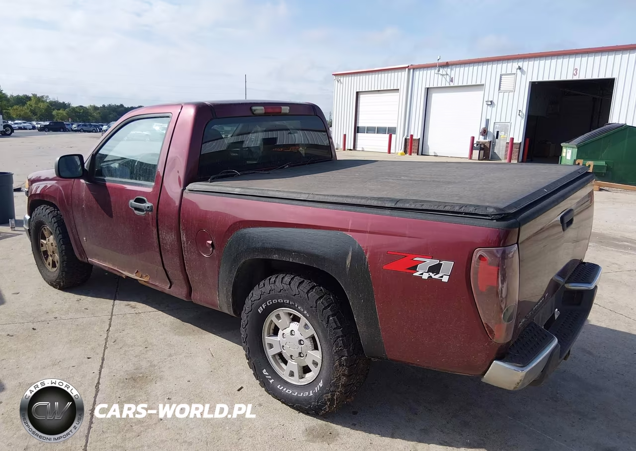 2007 Chevrolet Colorado Lt VIN:1GCDT14E378124652 - 2