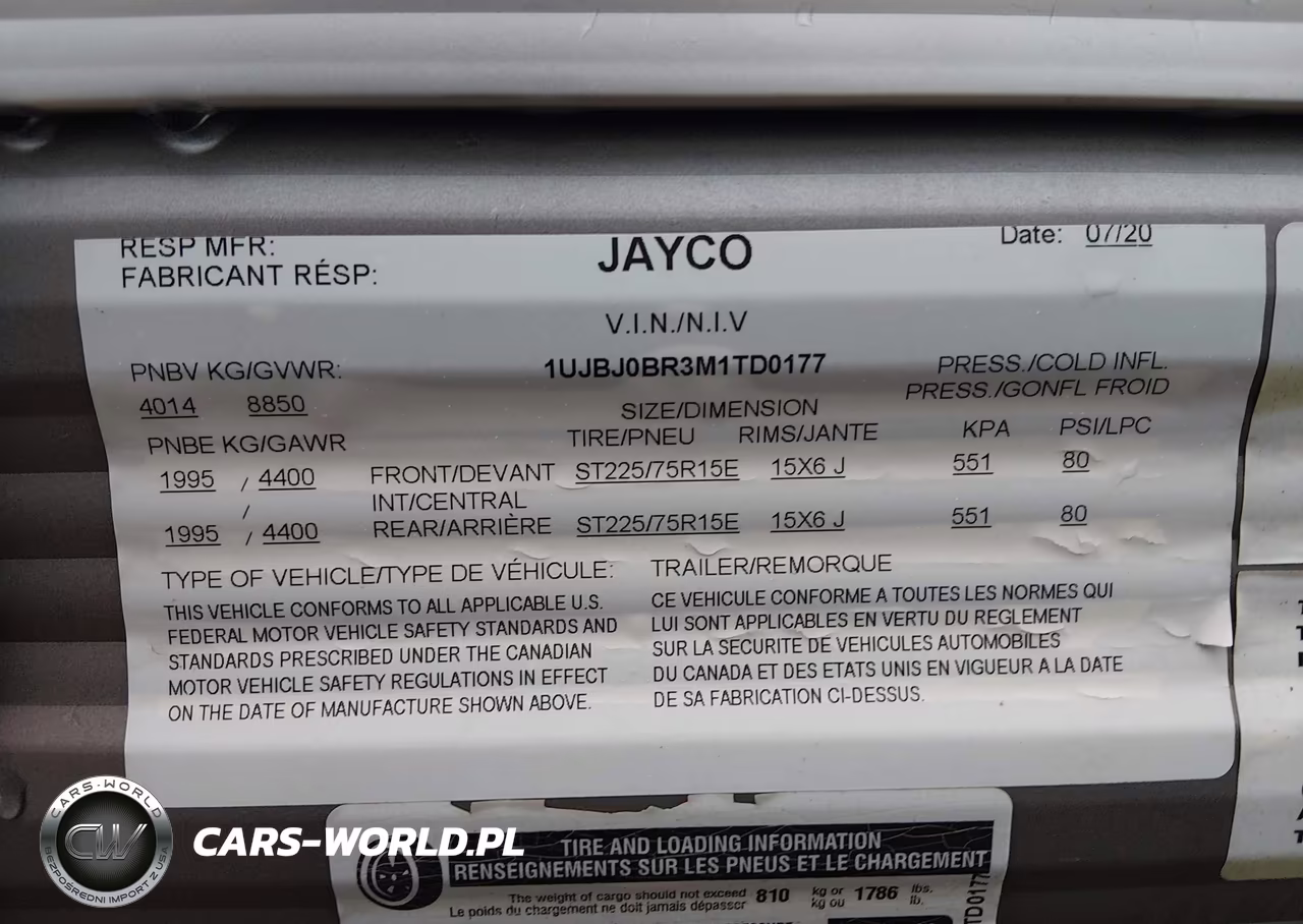 2021 Jayco Other VIN:1UJBJ0BR3M1TD0177 - 9