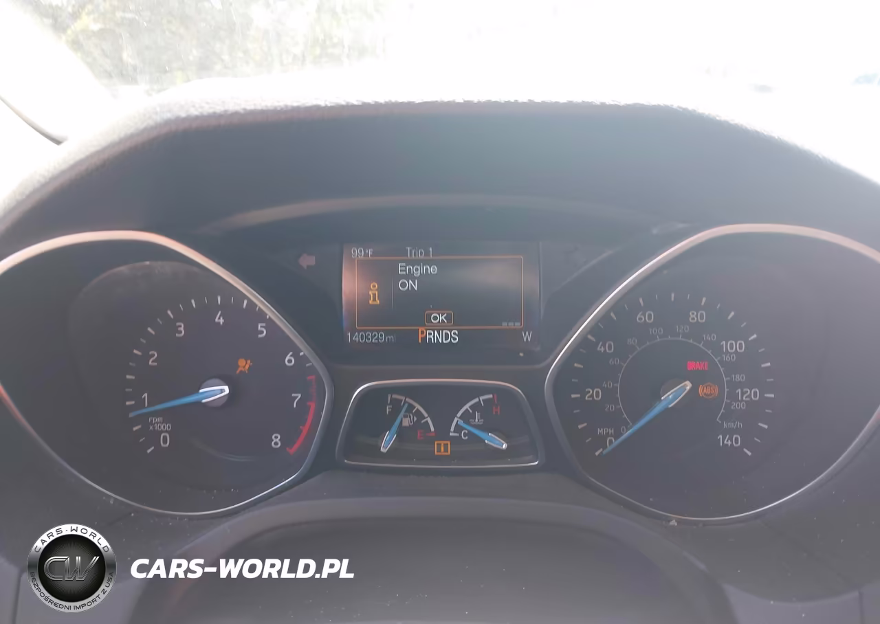 2015 Ford Focus Titanium VIN:1FADP3J28FL323935 - 7