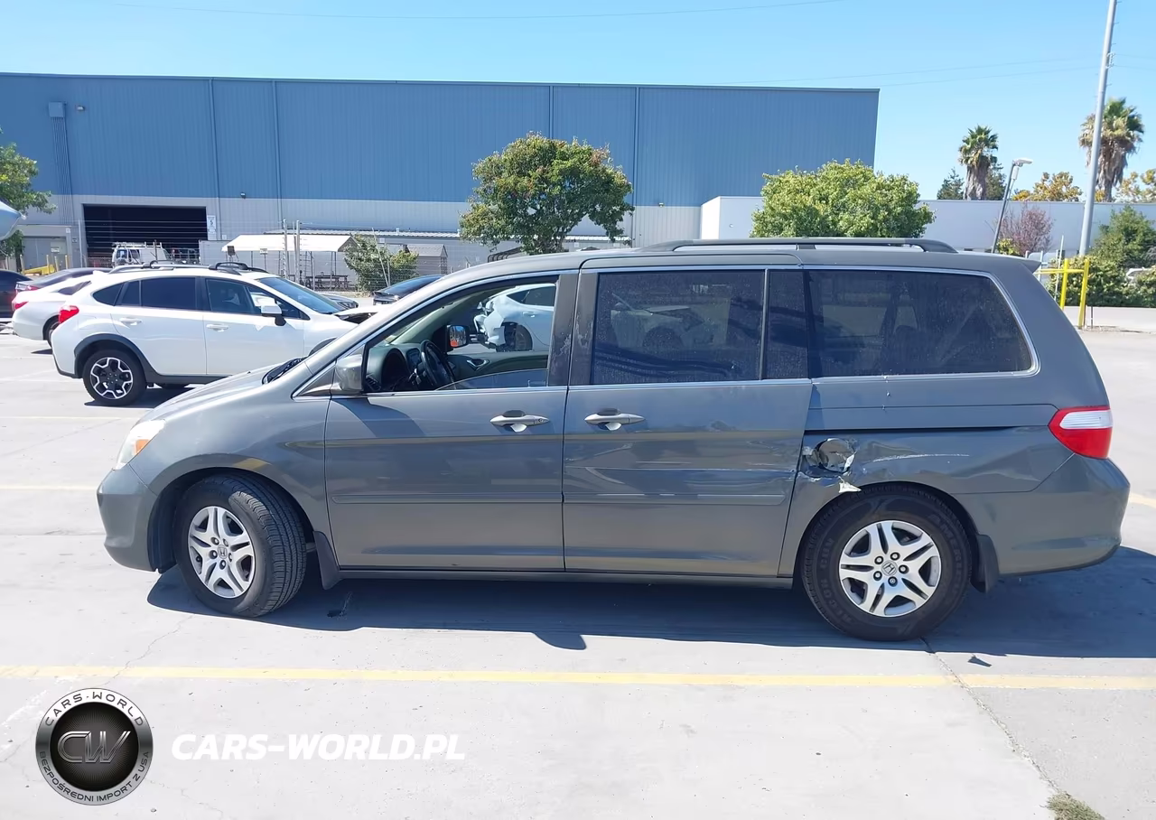 2007 Honda Odyssey Ex-L VIN:5FNRL38757B096883 - 14